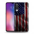 Дизайнерский силиконовый с усиленными углами чехол для Xiaomi Mi9 Флаг США