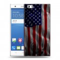 Дизайнерский пластиковый чехол для ZTE Star 1 Флаг США