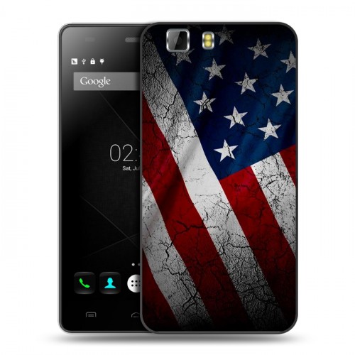 Дизайнерский пластиковый чехол для Doogee X5 Флаг США