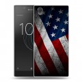 Дизайнерский пластиковый чехол для Sony Xperia L1 Флаг США