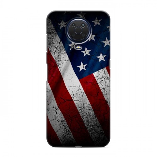 Дизайнерский силиконовый чехол для Nokia G20 Флаг США