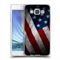 Дизайнерский пластиковый чехол для Samsung Galaxy A5 Флаг США