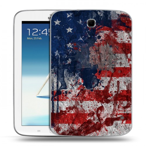 Дизайнерский силиконовый чехол для Samsung Galaxy Note 8.0 Флаг США