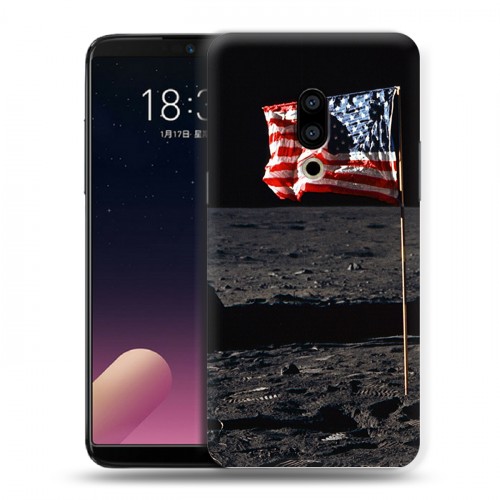 Дизайнерский пластиковый чехол для Meizu 15 Plus Флаг США