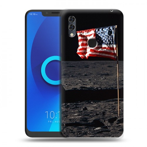 Дизайнерский силиконовый чехол для Alcatel 5V Флаг США