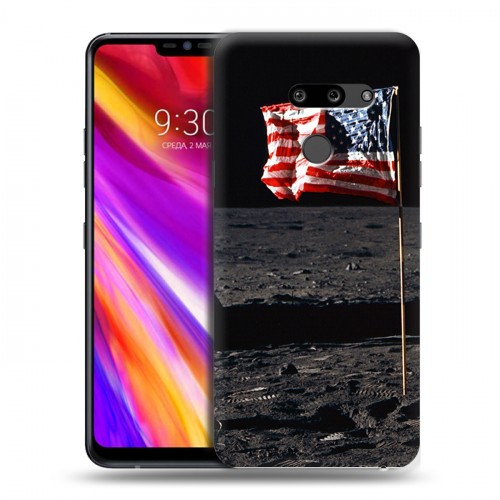 Дизайнерский пластиковый чехол для LG G8 ThinQ Флаг США