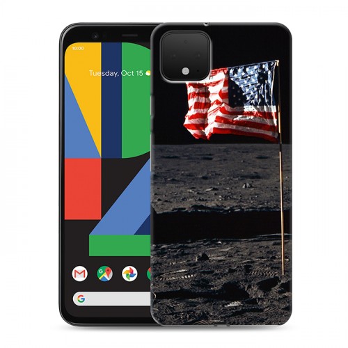 Дизайнерский пластиковый чехол для Google Pixel 4 Флаг США