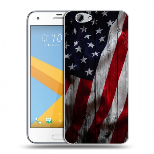 Дизайнерский силиконовый чехол для HTC One A9S Флаг США