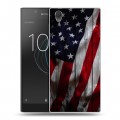 Дизайнерский пластиковый чехол для Sony Xperia L1 Флаг США