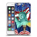 Дизайнерский силиконовый чехол для Iphone 6 Plus/6s Plus Флаг США