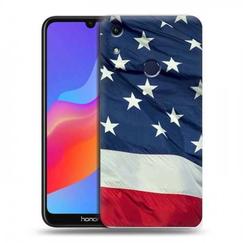 Дизайнерский пластиковый чехол для Huawei Honor 8A Флаг США