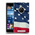 Дизайнерский пластиковый чехол для Nokia Lumia 830 Флаг США