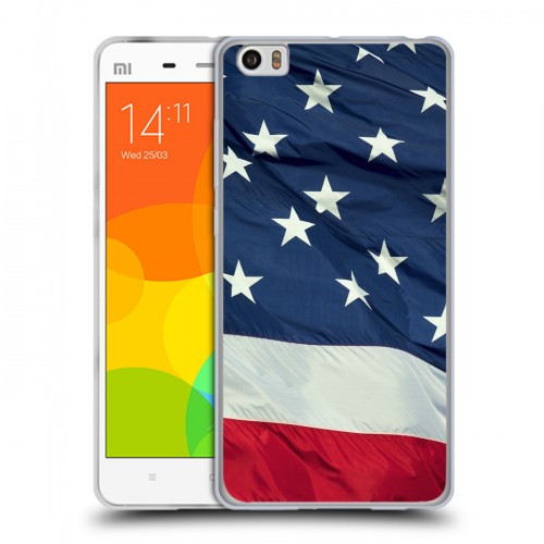 Дизайнерский пластиковый чехол для Xiaomi Mi Note Флаг США