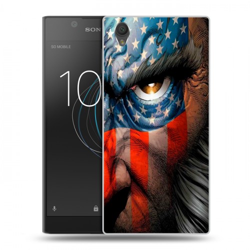 Дизайнерский пластиковый чехол для Sony Xperia L1 Флаг США