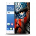 Дизайнерский пластиковый чехол для ZTE Star 1 Флаг США