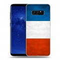Дизайнерский силиконовый чехол для Samsung Galaxy Note 8 Флаг Франции