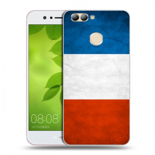 Дизайнерский пластиковый чехол для Huawei Nova 2 Флаг Франции