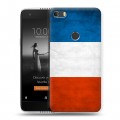 Дизайнерский силиконовый чехол для Alcatel Idol 5S Флаг Франции