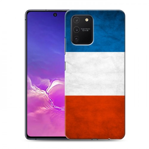 Дизайнерский пластиковый чехол для Samsung Galaxy S10 Lite Флаг Франции