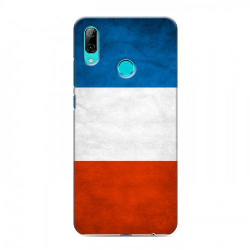 Дизайнерский пластиковый чехол для Huawei P Smart (2019) Флаг Франции