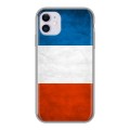 Дизайнерский силиконовый чехол для Iphone 11 Флаг Франции
