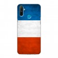 Дизайнерский пластиковый чехол для Realme C3 Флаг Франции