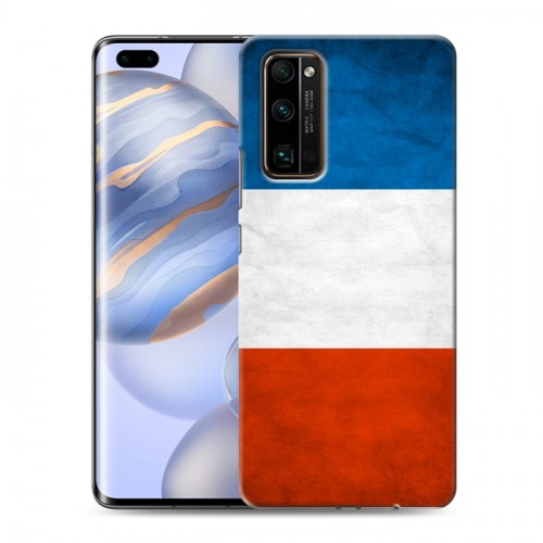 Дизайнерский силиконовый чехол для Huawei Honor 30 Pro Флаг Франции