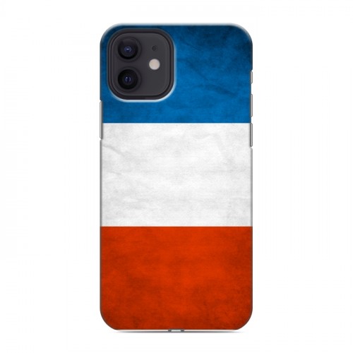 Дизайнерский силиконовый чехол для Iphone 12 Флаг Франции