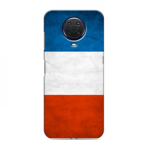 Дизайнерский силиконовый чехол для Nokia G20 Флаг Франции