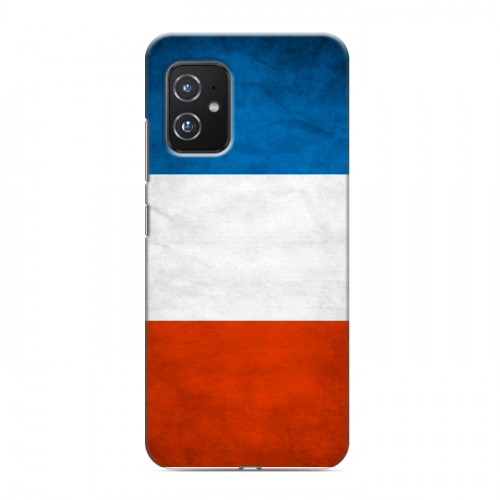 Дизайнерский силиконовый чехол для ASUS ZenFone 8 Флаг Франции