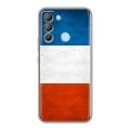 Дизайнерский пластиковый чехол для Tecno Pop 5 LTE Флаг Франции