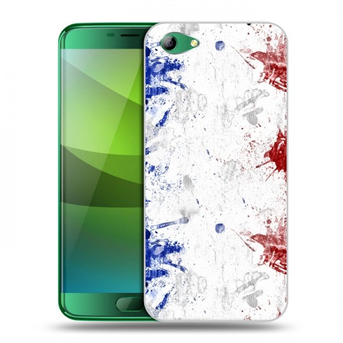 Дизайнерский силиконовый чехол для Elephone S7 Флаг Франции