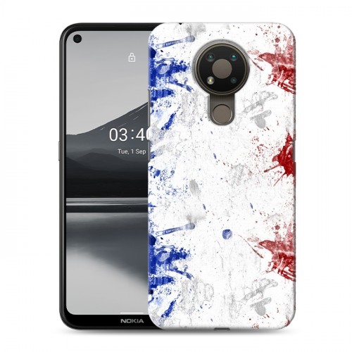 Дизайнерский силиконовый чехол для Nokia 3.4 Флаг Франции