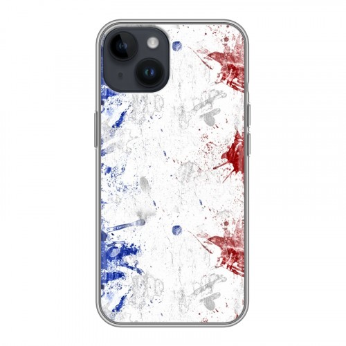 Дизайнерский пластиковый чехол для Iphone 14 Флаг Франции