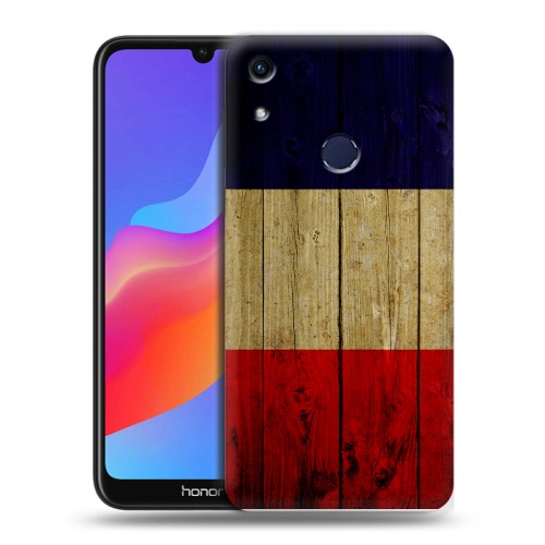 Дизайнерский пластиковый чехол для Huawei Honor 8A Флаг Франции