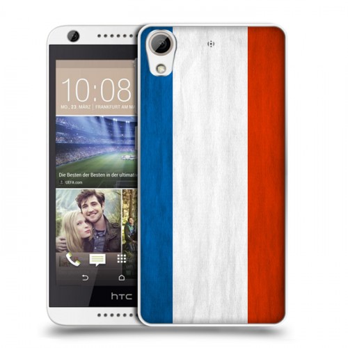Дизайнерский силиконовый чехол для HTC Desire 626 Флаг Франции