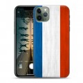 Дизайнерский пластиковый чехол для Iphone 11 Pro Max Флаг Франции