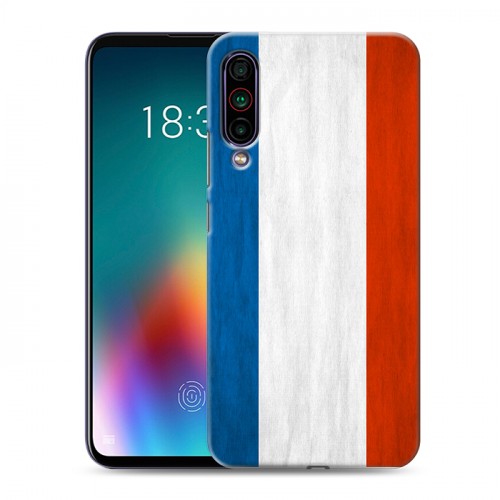 Дизайнерский силиконовый чехол для Meizu 16T Флаг Франции