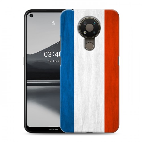Дизайнерский силиконовый чехол для Nokia 3.4 Флаг Франции