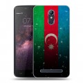 Дизайнерский силиконовый чехол для Homtom HT17 Флаг Азербайджана