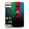 Дизайнерский силиконовый чехол для Motorola Moto G5s Флаг Азербайджана