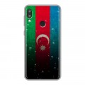 Дизайнерский силиконовый чехол для Lenovo K5 Pro Флаг Азербайджана