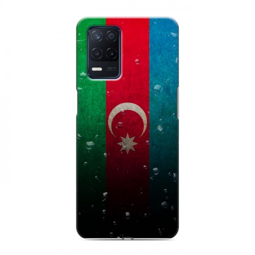 Дизайнерский силиконовый чехол для Realme Narzo 30 5G Флаг Азербайджана