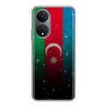 Дизайнерский силиконовый чехол для Huawei Honor X7 Флаг Азербайджана