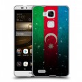 Дизайнерский силиконовый чехол для Huawei Ascend Mate 7 Флаг Азербайджана