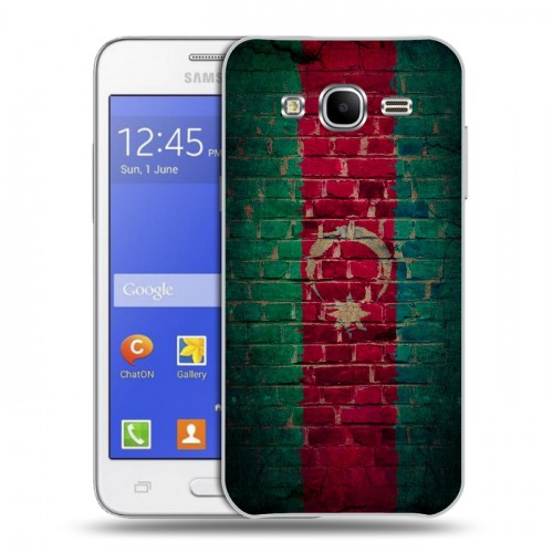 Дизайнерский силиконовый чехол для Samsung Galaxy J7 Флаг Азербайджана