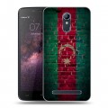 Дизайнерский силиконовый чехол для Homtom HT17 Флаг Азербайджана