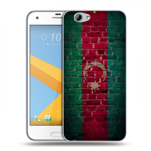 Дизайнерский пластиковый чехол для HTC One A9S Флаг Азербайджана