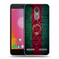 Дизайнерский пластиковый чехол для Lenovo K6 Флаг Азербайджана