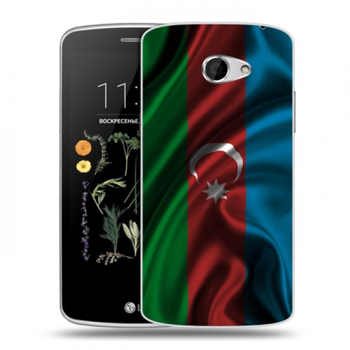 Дизайнерский силиконовый чехол для LG K5 Флаг Азербайджана